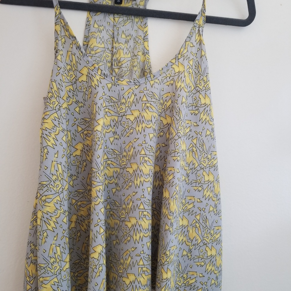 💛 William B Gray/ Yellow abstract Tank